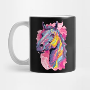 Horse cartoon colorfull t shirt Mug